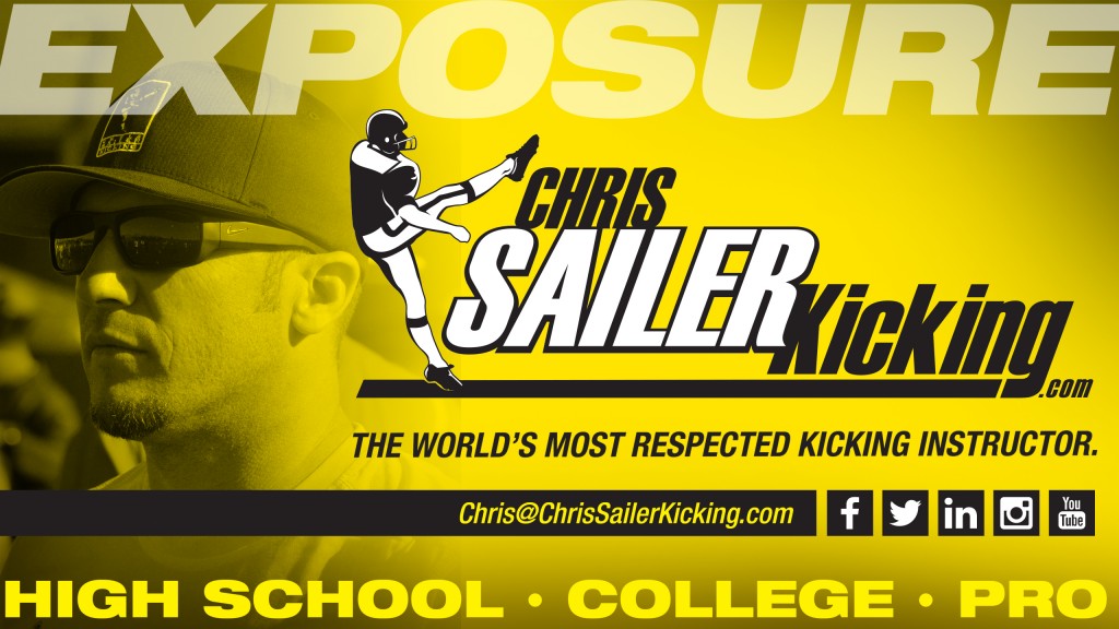 Chris Sailer Kicking Add